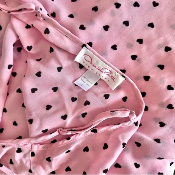 Vintage Oscar de la Renta Heart Slip Dress - Picture 6 of 7